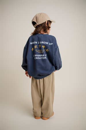 Pantaloni Antique bej copii bumbac | Nanou [2]