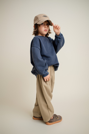 Pantaloni Antique bej copii bumbac | Nanou [3]