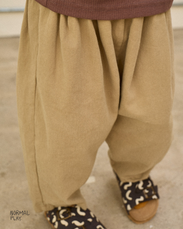 Pantaloni Antique bej copii bumbac | Nanou [4]
