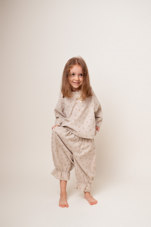 SALES - Pantaloni Cherry Bong Beige