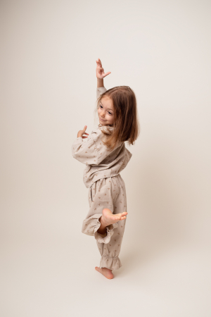 Pantaloni Cherry Bong Beige [2]