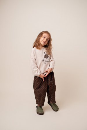 Pantaloni Dots Choco [1]