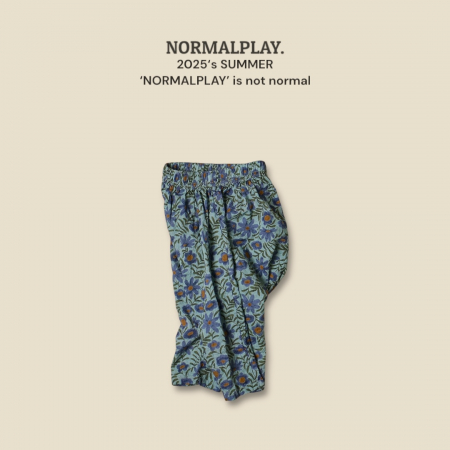 Pantaloni FLOWER BLUE [6]