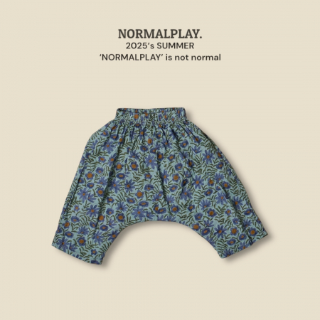 Pantaloni FLOWER BLUE [7]