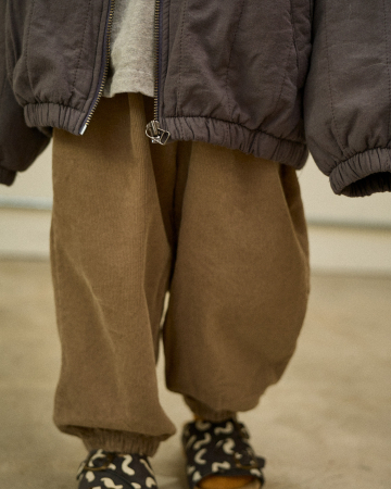 Pantaloni jogger reiat bej copii | Nanou [3]