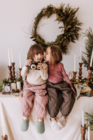 Pantaloni Macarons Chocolate [0]