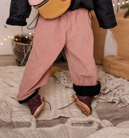 ALL - Pantaloni reiat RETRO PINK