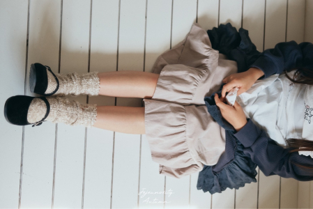 Pantaloni reiat volane AUSTEN [1]