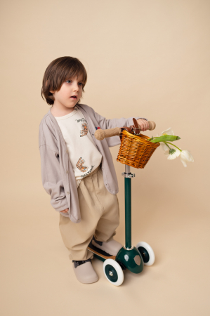 PANTALONI/ BLUGI - Pantaloni RUN Beige