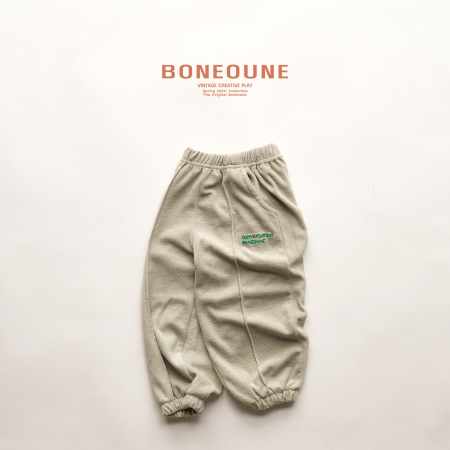 Pantaloni TERRY Latte [2]