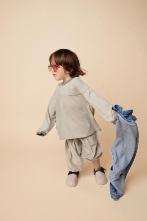 Pantaloni TERRY Latte [0]