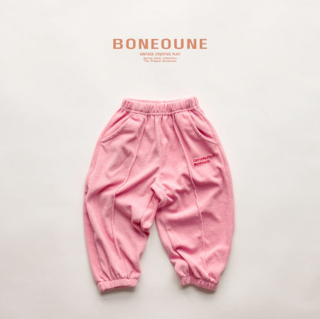 Pantaloni TERRY Pink [2]