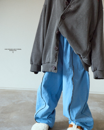 Pantaloni copii WINDBREAKER Blue – water resistant | Nanou [2]