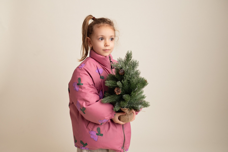 GECI//VESTE - PUFFER FLOWER DUCKDOWN