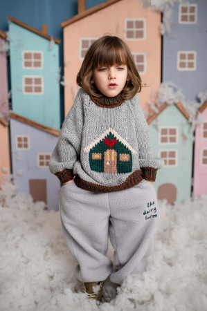 NANOU HANDMADE - Pulover HOME HANDMADE - LA COMANDĂ