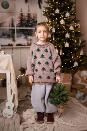 PULOVAR LANA MERINOS ORGANIC HANDMADE COPII [1]