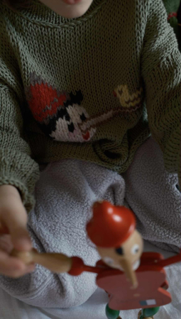 Pulover HANDMADE PINOCCHIO-PE COMANDA [2]