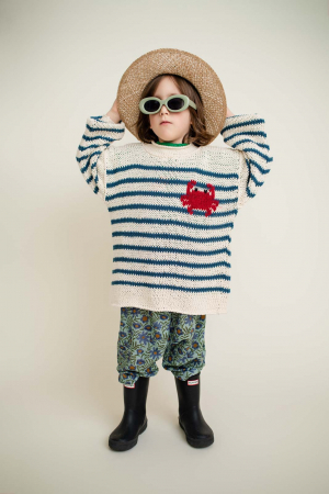 NANOU HANDMADE - Pulover HANDMADE SEA CRAB