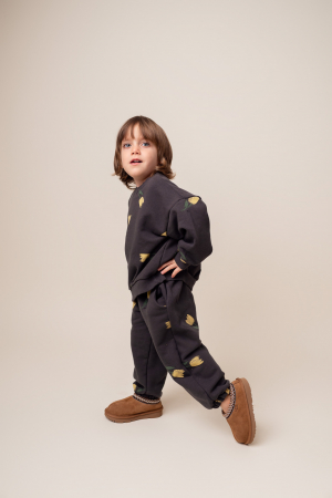 Set Yellow Flower Black [0]