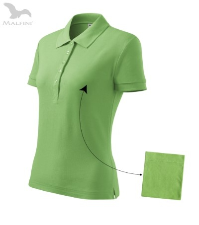 Tricou polo pentru damă Cotton, verde [1]