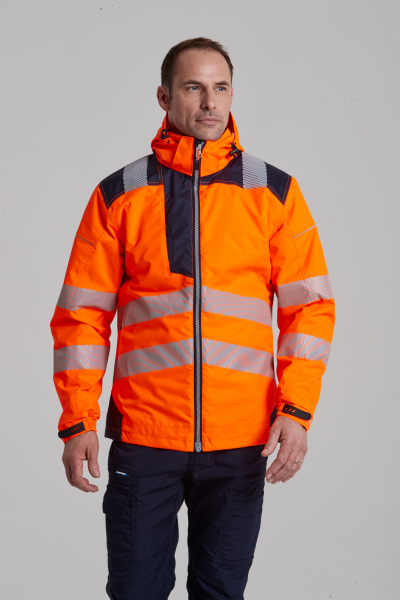 Jacheta reflectorizanta pentru sezon rece Vision portocalie [2]