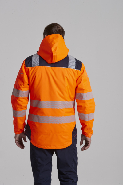 Jacheta reflectorizanta pentru sezon rece Vision portocalie [3]