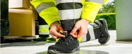 Adidasi de protectie cu bombeu compozit si sistem BOA S1P [2]