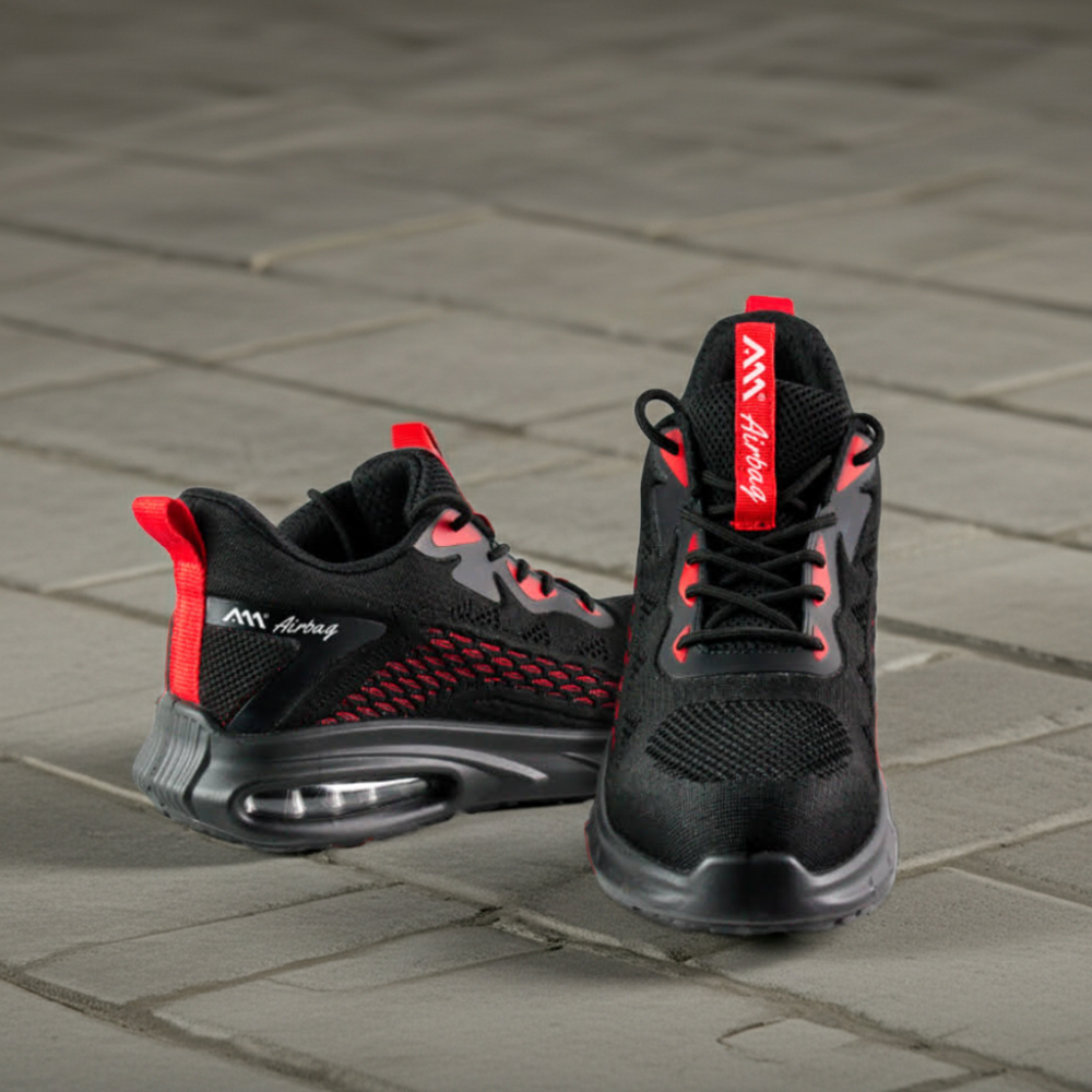 Adidasi de protectie cu bombeu metalic si talpa Airbag [5]