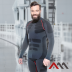 Bluza de corp termica Viken Extreme negru-grafit cu elemente roșii [3]