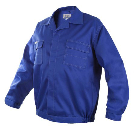 Costum de lucru Artmas blue, pantaloni cu pieptar si jacheta [3]