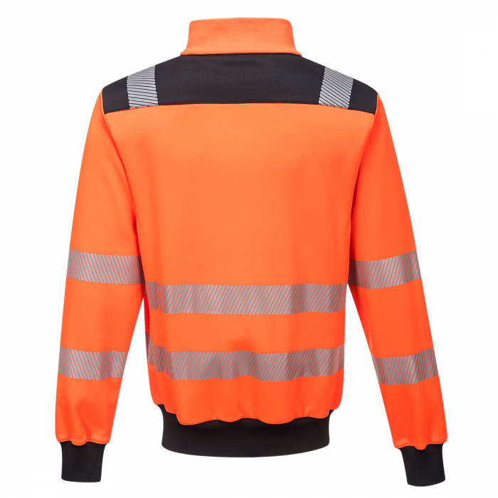 Hanorac/Bluza din tricot captusit reflectorizant PW370 portocaliu [2]
