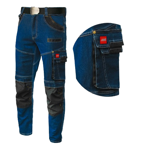 Pantaloni de lucru NEO Jeans Stretch Slim blue [7]