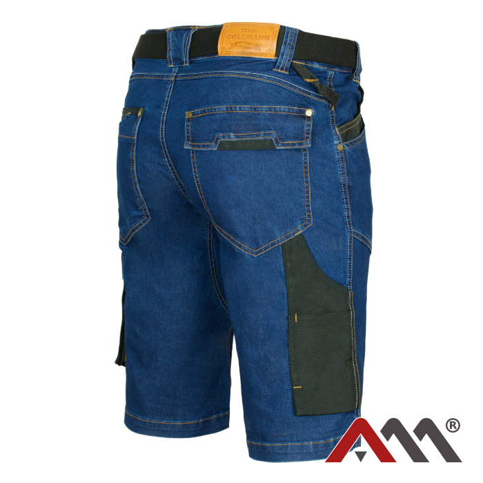 Pantaloni scurti de lucru Jeans Stretch Slim blue [3]