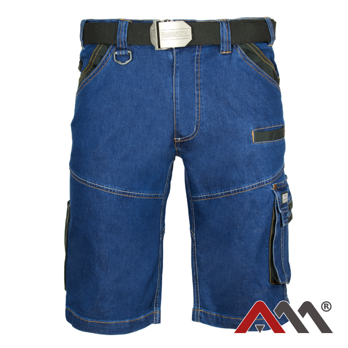 Pantaloni scurti de lucru Jeans Stretch Slim blue [2]