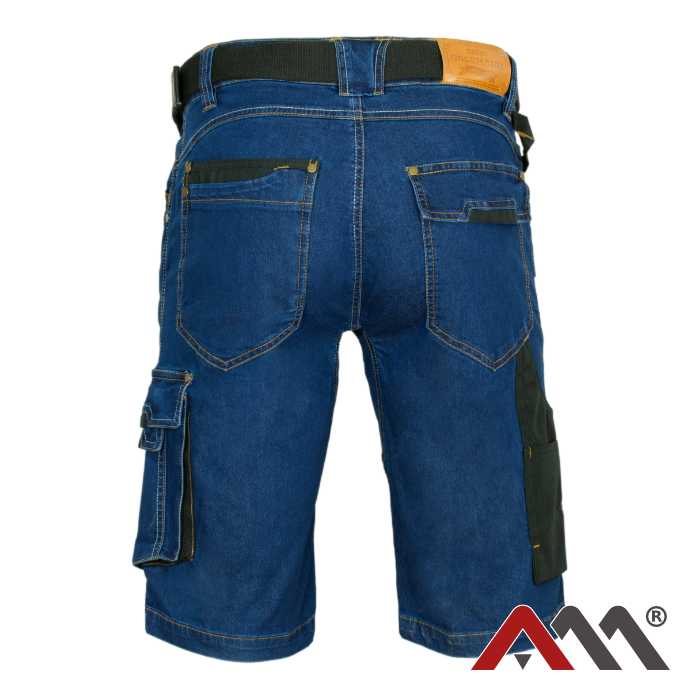 Pantaloni scurti de lucru Jeans Stretch Slim blue [4]