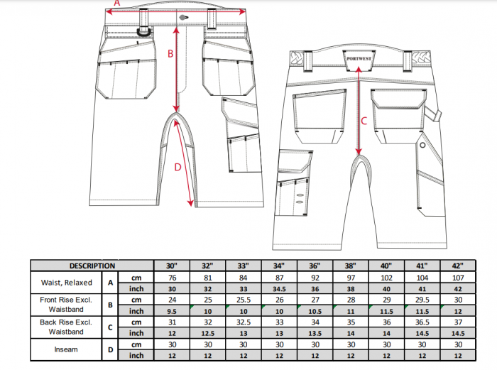 Pantaloni scurti reflectorizanti PW343 [3]