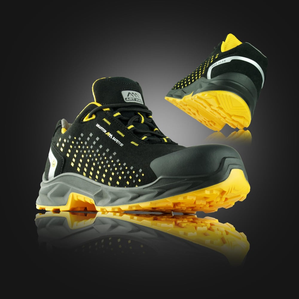 Pantofi cu bombeu compozit Grfiton 09 MP S3S SR FO+ESD [2]