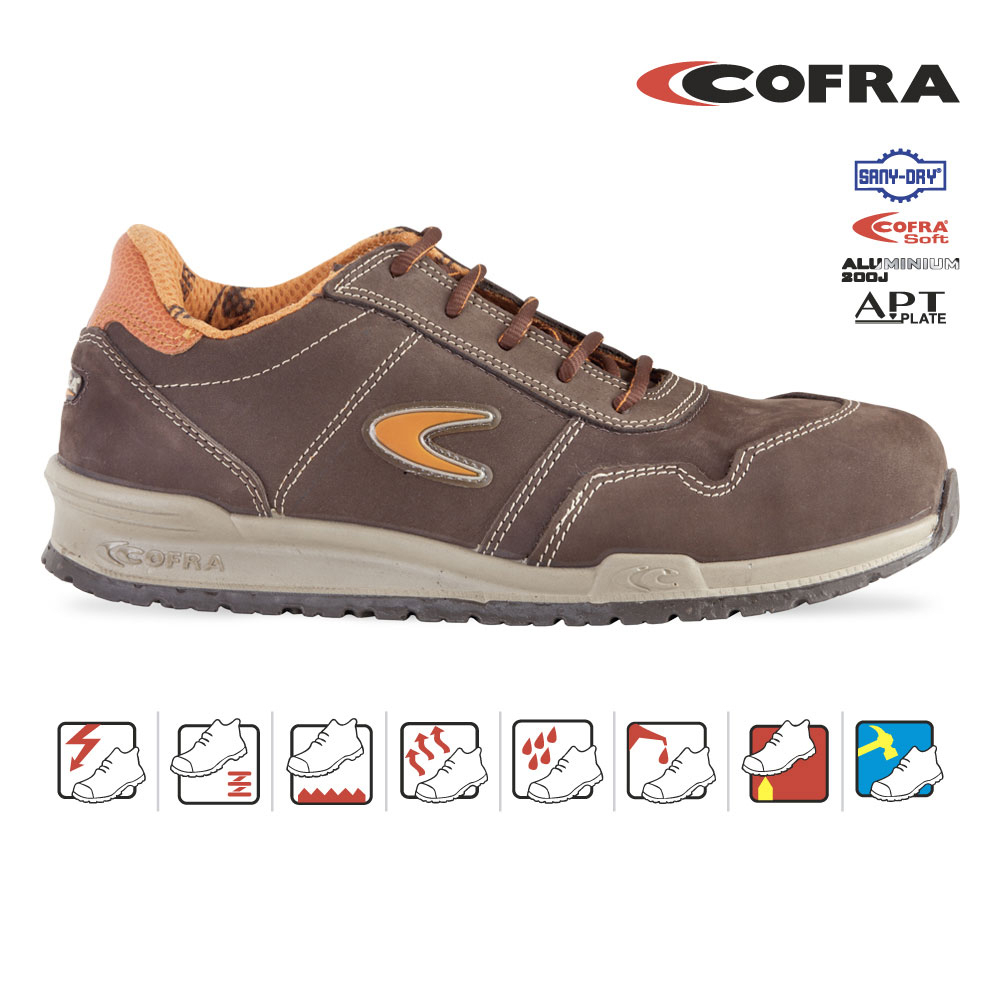 Pantofi de lucru cu bombeu din aluminiu YASHIN  S3 SRC