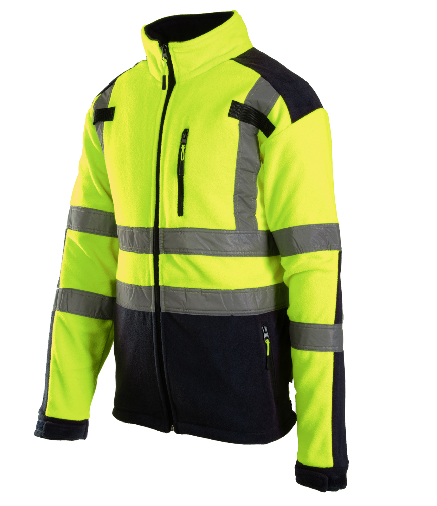 Polar/Hanorac din fleece  Brixton cu benzi reflectorizante [5]