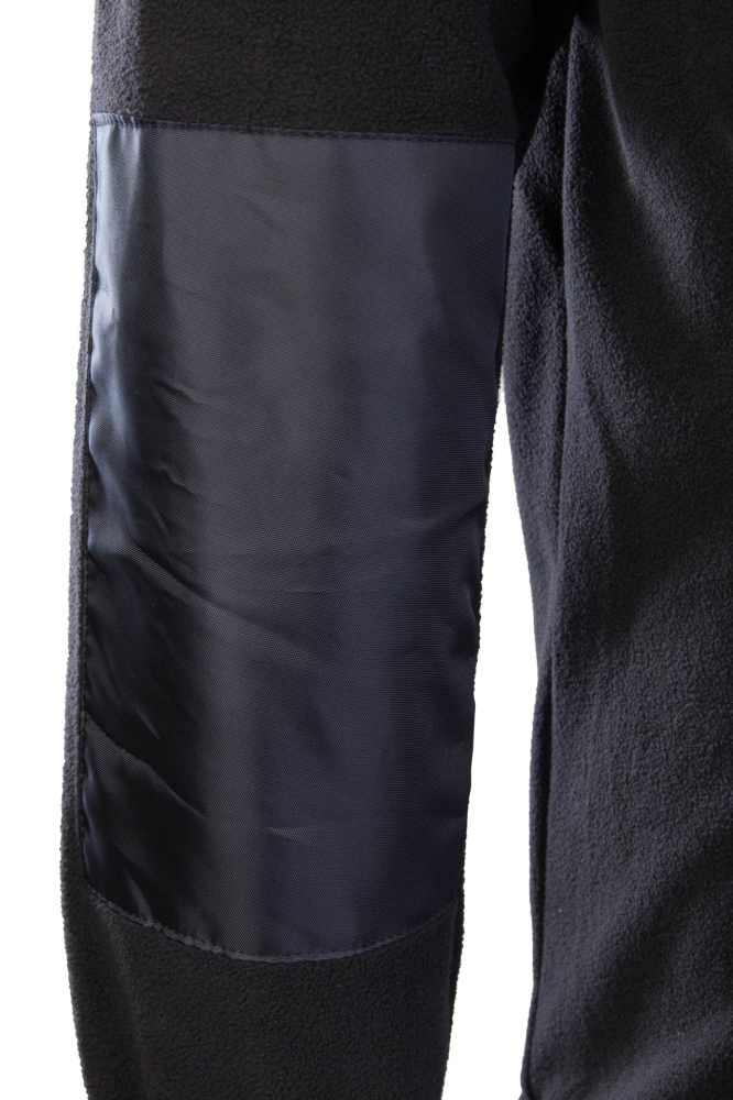 Polar/Hanorac Rival din fleece negru/galben si banda reflectorizanta [9]