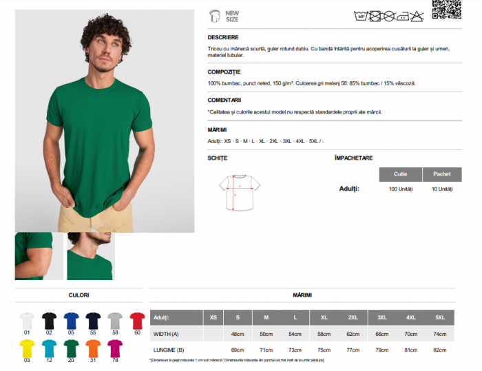 Tricou pentru barbati Atomic, nuanta portocaliu [4]