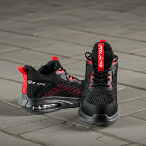 Adidasi de protectie cu bombeu metalic si talpa Airbag [4]