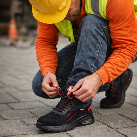 Adidasi de protectie cu bombeu metalic si talpa Airbag [3]