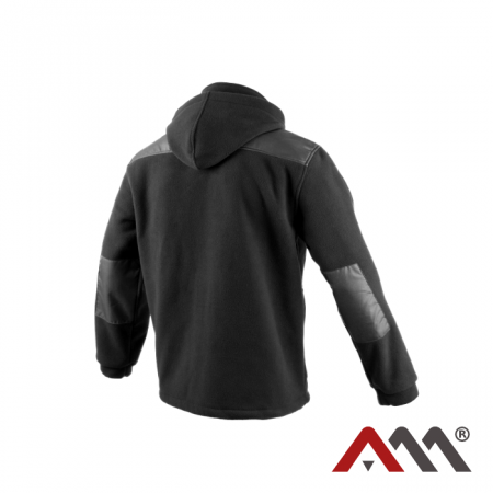 Bluza Polar NEXO gros cu insertii negre de tip Oxford [3]