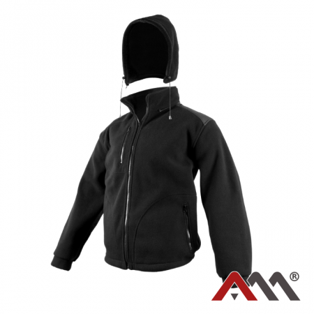 Bluza Polar NEXO gros cu insertii negre de tip Oxford [2]