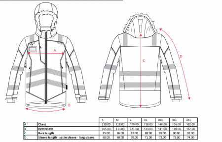Geaca parka reflectorizanta, ideala sezon de iarna [3]