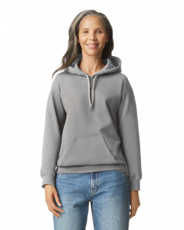 BLUZE PROTECTIE - Hanorac unisex cu Fleece si gluga gri