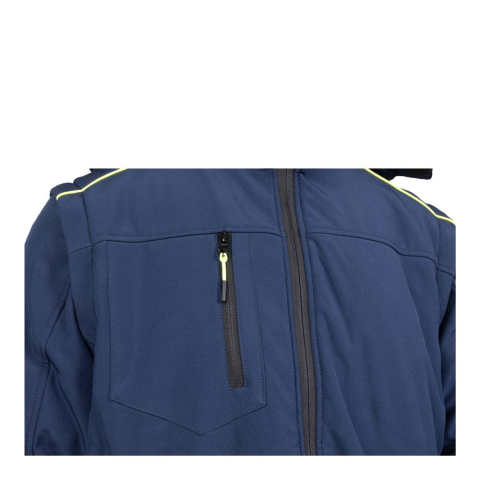 Jacheta de iarna Softshell 2 in 1 WORKFLEX navy [14]