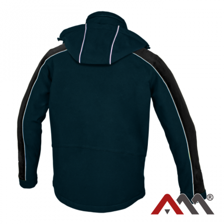 Jachetă Softshell Classwork BLUE cu elemente reflectorizante [1]