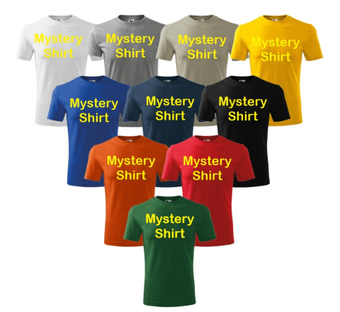 Tricou Reflectorizant Bumbac - Mystery T-Shirt – alegi mărimea, descoperi culoarea